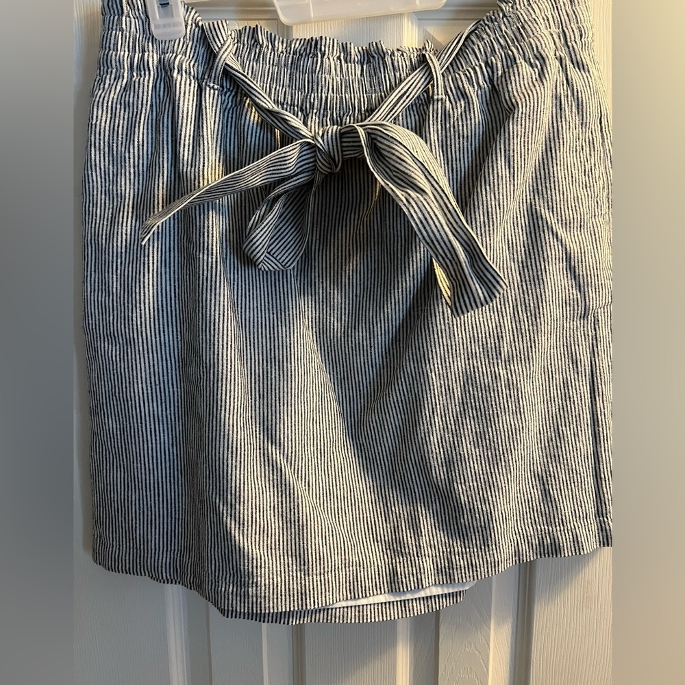 Jcrew Mini Striped Skirt